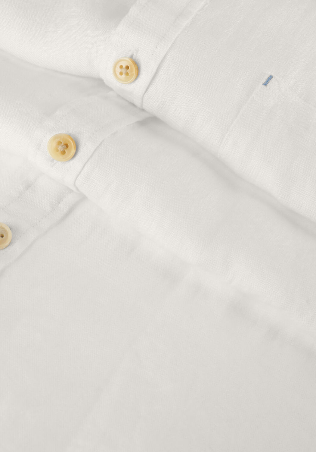 Wei&szlig;e SCOTCH & SODA Casual-Oberhemd SHORT SLEEVE LINEN SHIRT - large