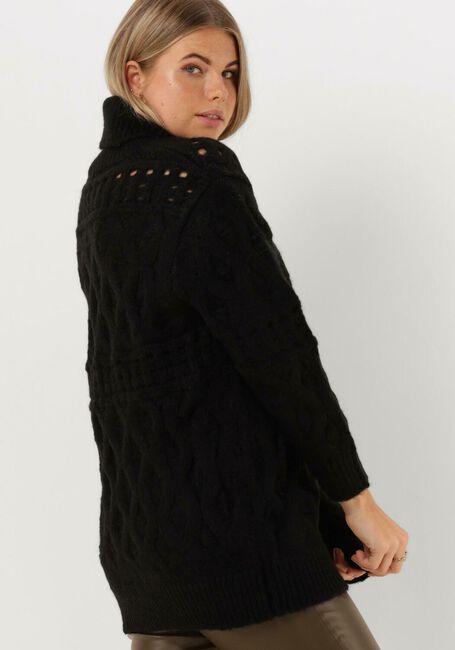Schwarze SILVIAN HEACH Rollkragenpullover LUPETTO M/L- SWEATER - large