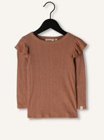 Braune LIL' ATELIER Tops & T-shirts NMFRACHEL LS SLIM TOP Braune LIL' ATELIER Tops & T-shirts NMFRACHEL LS SLIM TOP - medium