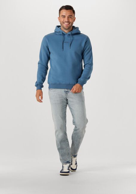 Blaue PURE PATH Sweatshirt REGULAR FIT HOODIE LS SWEATERS - large