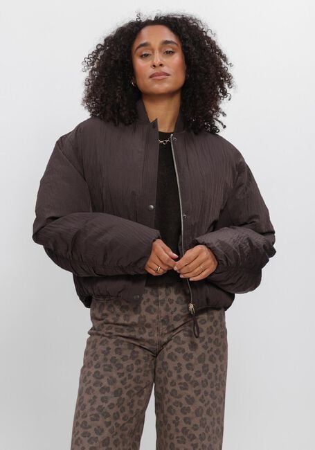 Braune BY-BAR Jack BODIE BOMBER JACKET - large