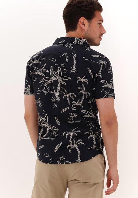 Dunkelblau KULTIVATE Casual-Oberhemd ST HOLIDAYS - large