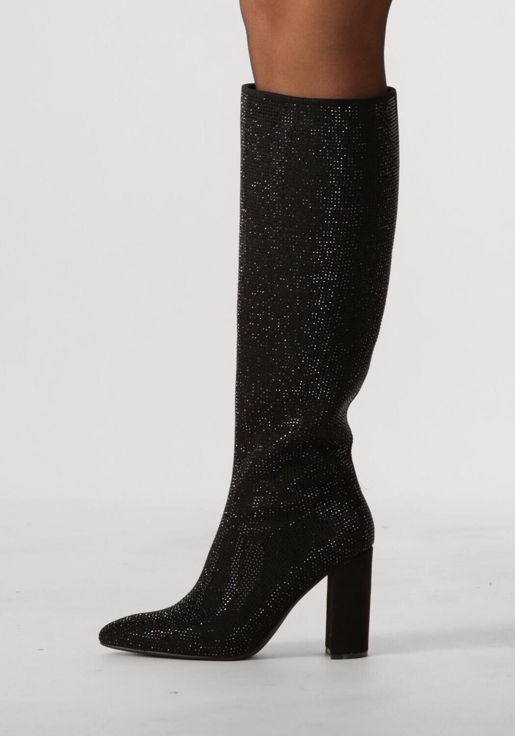 Schwarze OMODA Hohe Stiefel 0492-10 - large