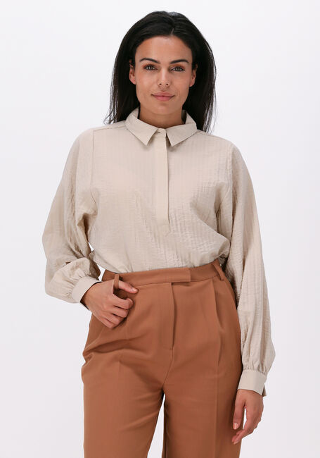 Sand ANOTHER LABEL Blusen DIONNE STRUCTURED TOP - large