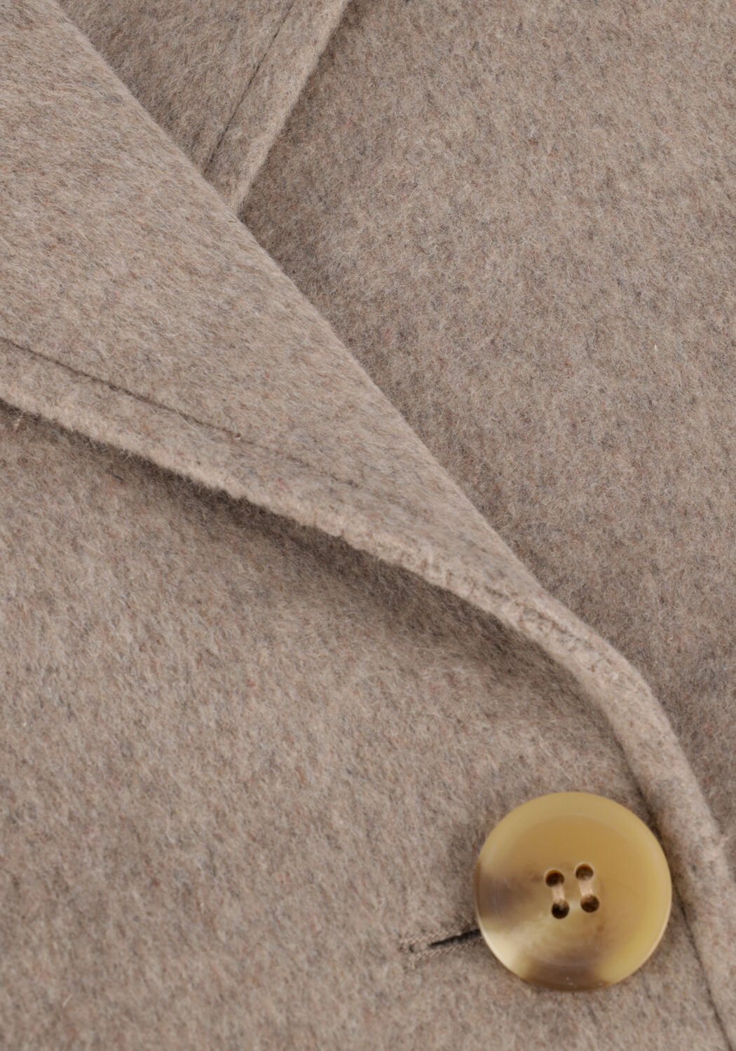 Taupe Y.A.S. M&auml;ntel YASALIMA HANDMADE WOOL MIX - large