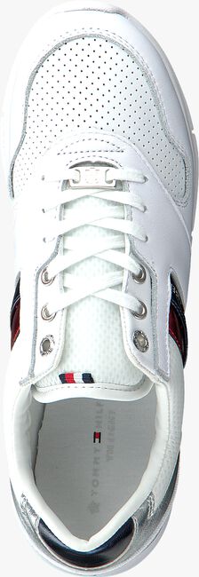 Weiße TOMMY HILFIGER Sneaker LIGHT WEIGHT LEATHER SNEAKER - large