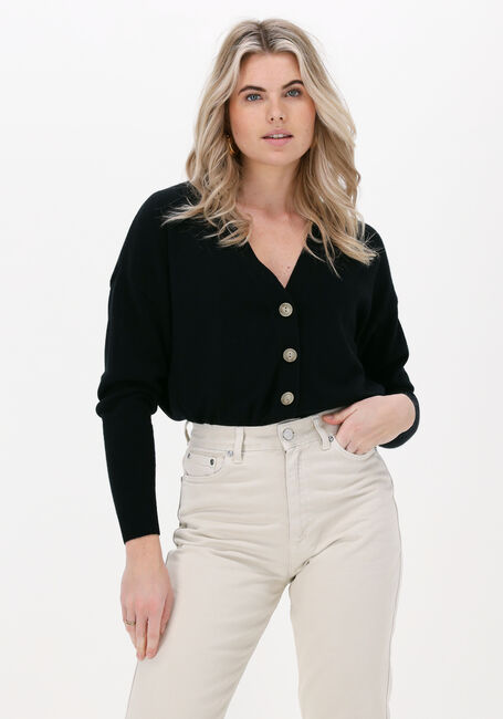 Schwarze NOT SHY Strickjacke JUANA - large