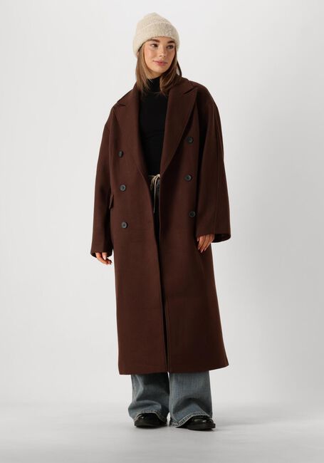 Braune EDITED Mäntel OVERSIZE HAIMA COAT - large