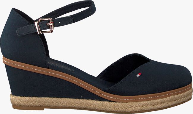 Blaue TOMMY HILFIGER Espadrilles BASIC CLOSED TOE MID WEDGE - large