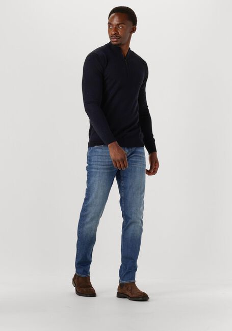 Dunkelblau STEFANO LAURAN Pullover HALF ZIP - large