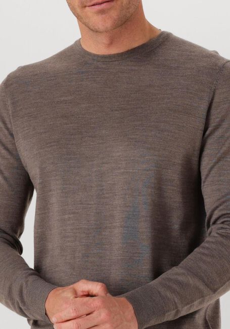Braune PROFUOMO Pullover PULLOVER CREWNECK MERINO - large