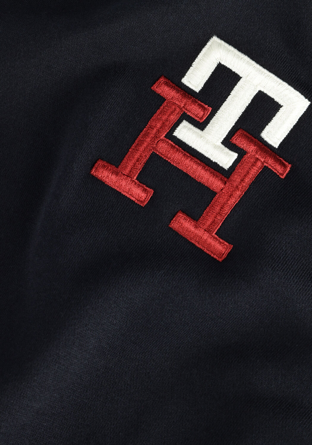 Dunkelblau TOMMY HILFIGER Sweatshirt ESSENTIAL MONOGRAM HOODY - large