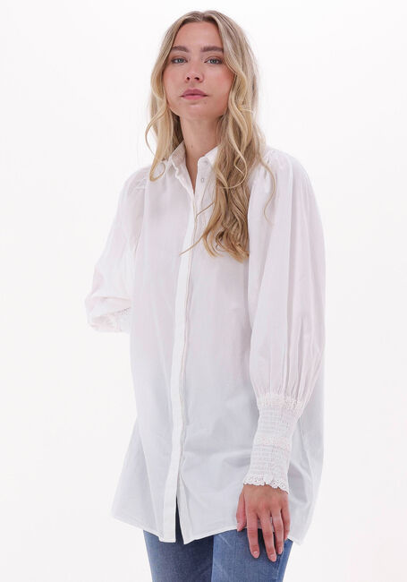 Weiße Y.A.S. Blusen YASKLINO LS LONG SHIRT - large