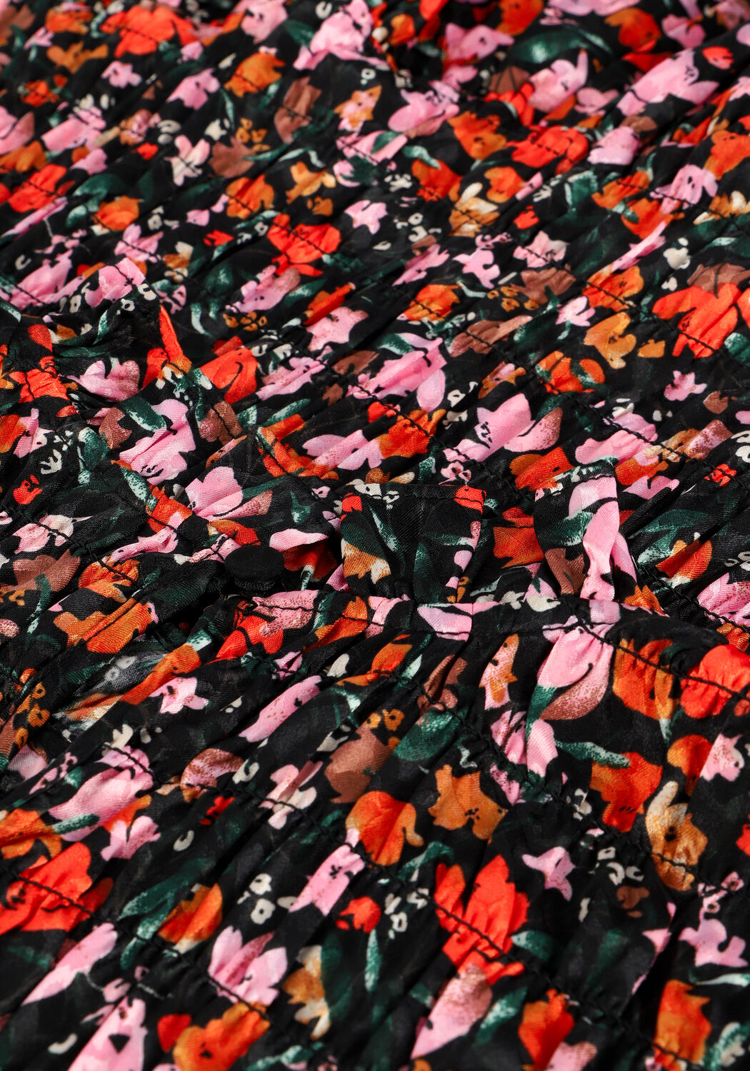 Mehrfarbige/Bunte Y.A.S. Minikleid YASFIESTA LS DRESS - SHOW - large