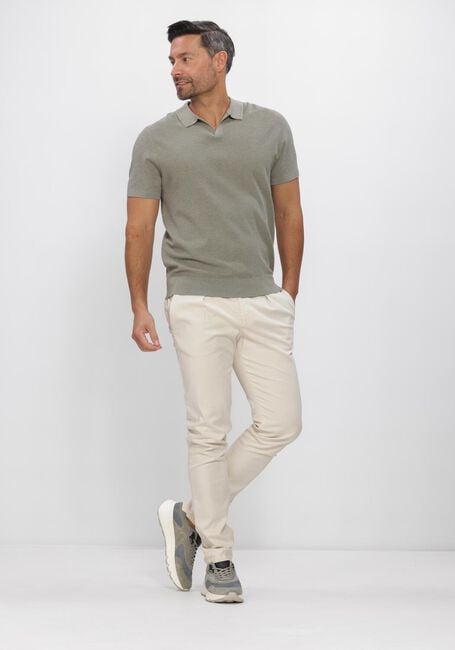 Gr&uuml;ne PROFUOMO Polo-Shirt POLO OPEN COLLAR LUXURY BASIC - large