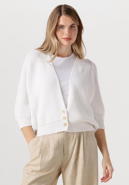 Weiße BELLAMY Strickjacke TESSA - large