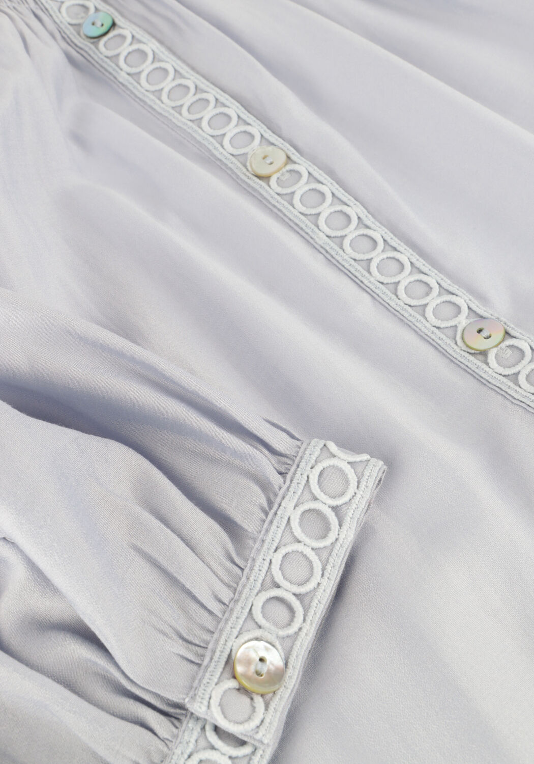 Blaue NUKUS Blusen ALAINA BLOUSE - large