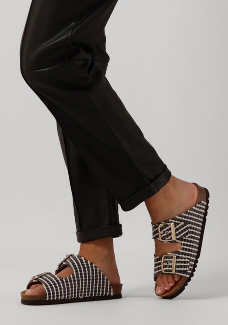 Blaue SCHOLL Pantolette NOELLE RAFFIA - large