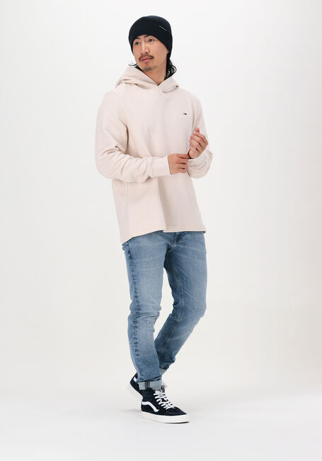 Creme TOMMY JEANS Sweatshirt TJM WAFFLE HOODED SNIT - large