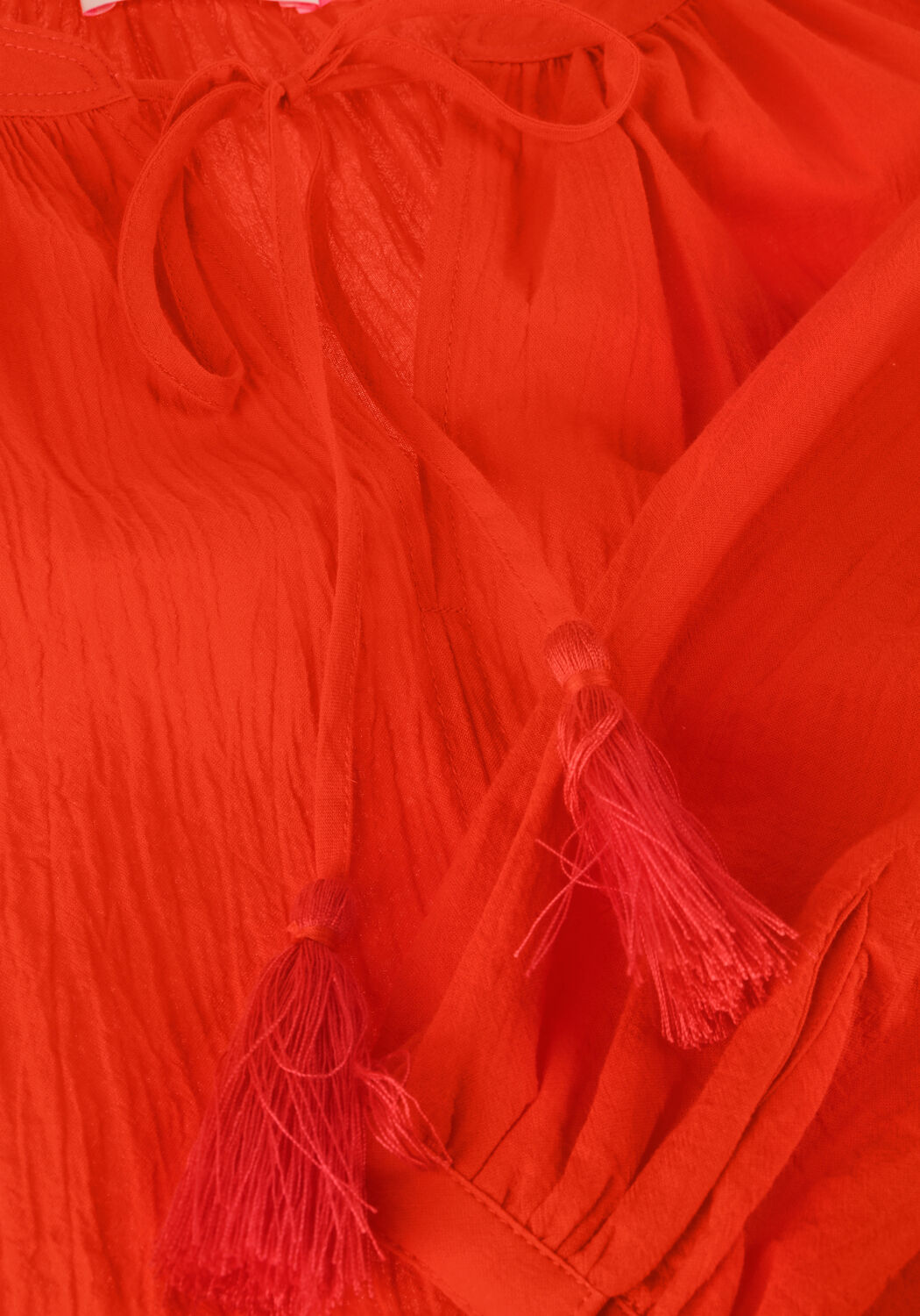 Orangene SCOTCH & SODA Blusen BALLOON SLEEVE TOP - large