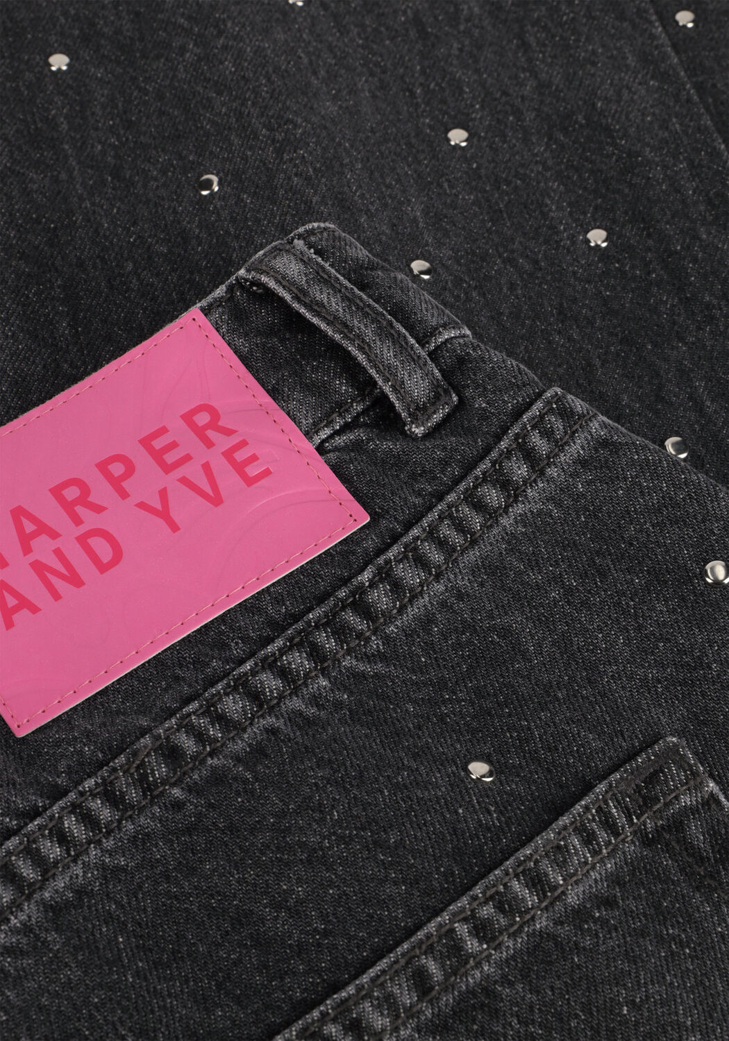 Graue HARPER & YVE Wide jeans YVE-PA - large