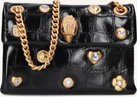Schwarze KURT GEIGER LONDON Umhängetasche MINI KENSINGTON GEMS - medium