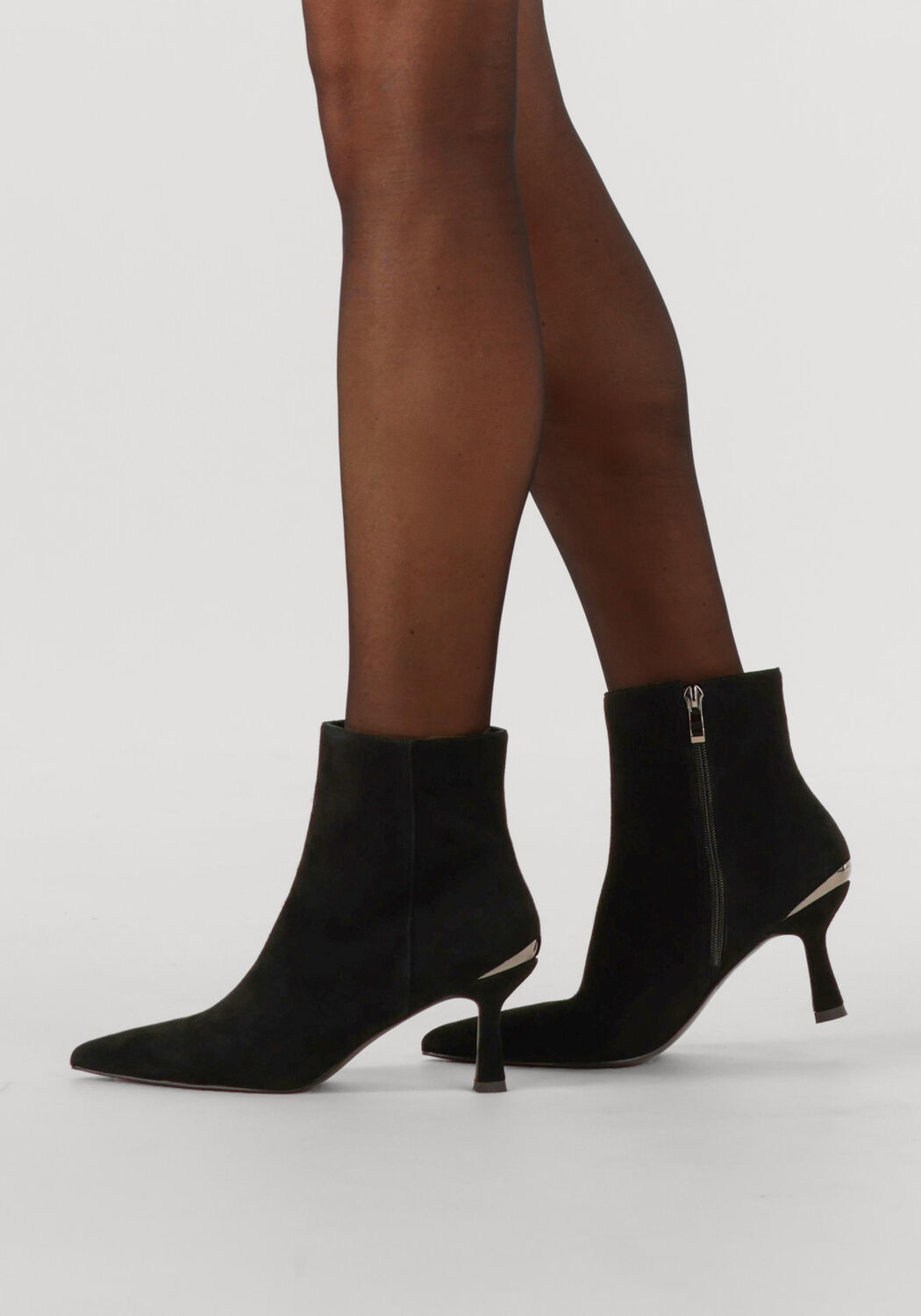 Schwarze STEFANO LAURAN Stiefeletten BOTIN - large