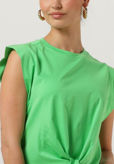 Grüne SCOTCH & SODA Top RELAXED-FIT KNOTTED T-SHIRT - large
