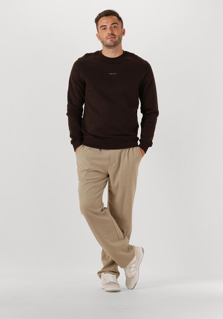 Braune PURE PATH Sweatshirt REGULAR FIT CREWNECK LS SWEATERS - large