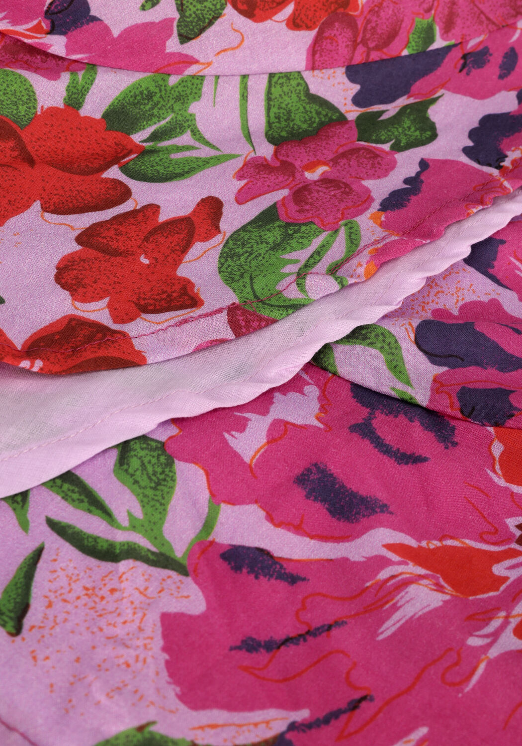 Mehrfarbige/Bunte ALIX THE LABEL Minikleid LADIES WOVEN PAINTED FLOWER BRODERIE DRESS - large