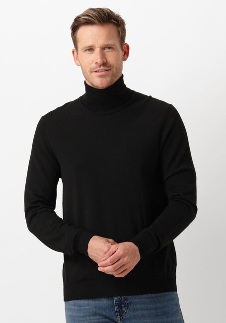 Schwarze HUGO Rollkragenpullover SAN THOMAS-M - large