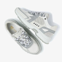 Silberne VIA VAI Sneaker Low DANAE HALO - medium