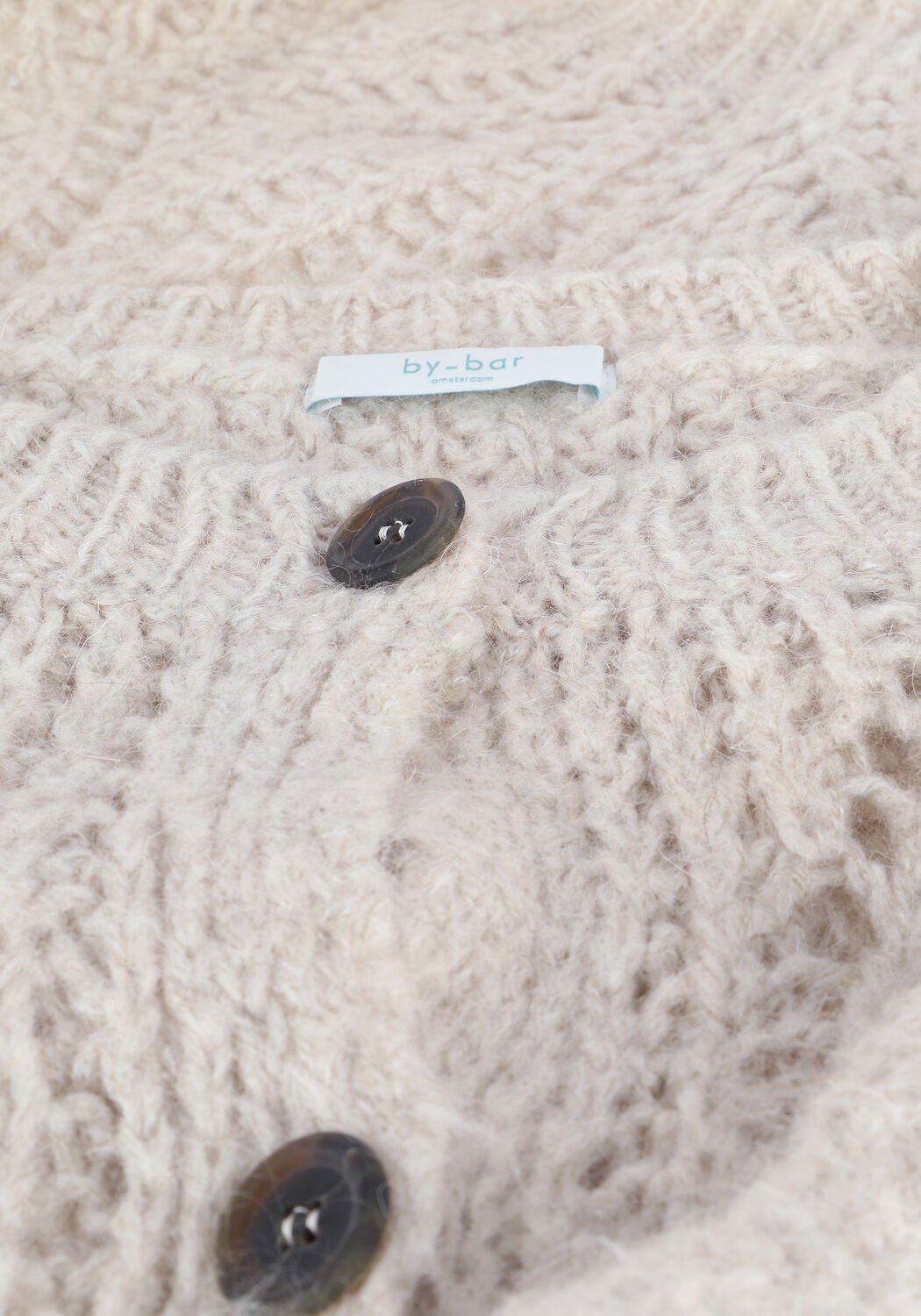 Ecru BY-BAR Strickjacke JULIE CARDIGAN - large