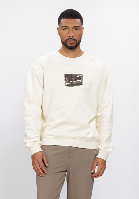 Creme PURE PATH Sweatshirt INTO THE WOODS - large