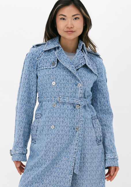 Blaue MICHAEL KORS  MK LOGO JCRD ECO TRENCH - large