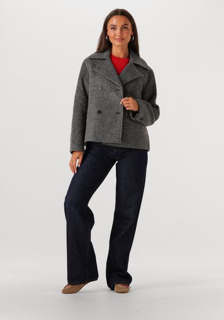 Graue SELECTED FEMME Mäntel SLFALMA BOUCLE LANO JACKET - large