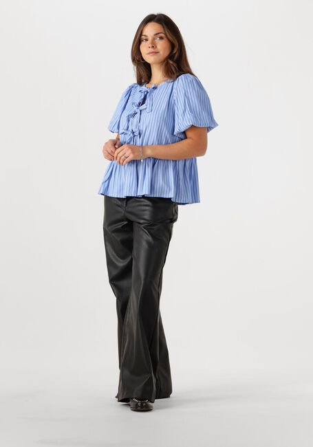 Hellblau NOTRE-V Blusen NV-FREDERICA STRIPE - large