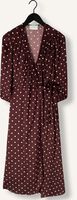 Bordeaux NEO NOIR Midikleid MALINGA DOT DRESS Bordeaux NEO NOIR Midikleid MALINGA DOT DRESS - medium