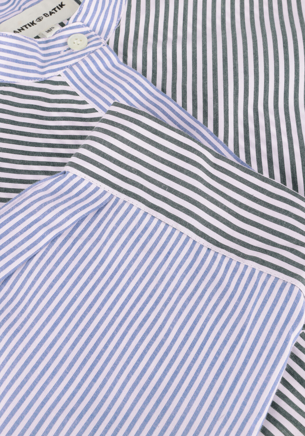 Blaue ANTIK BATIK Blusen MARTIN BLOUSE - large