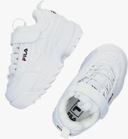Weiße FILA DISRUPTOR E INFANTS Sneaker low - medium