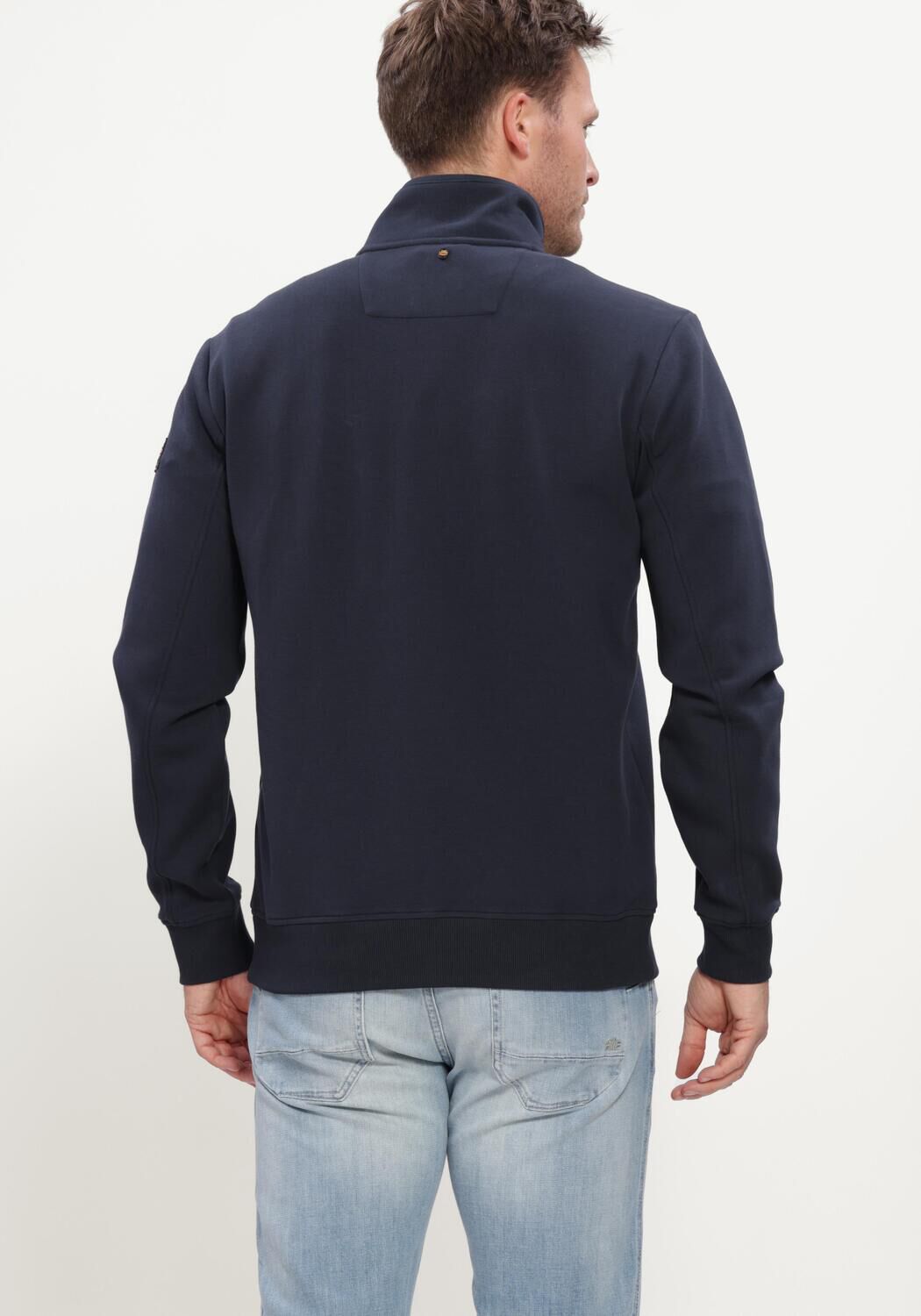 Dunkelblau PME LEGEND Sweatshirt ZIP JACKET INTERLOCK SWEAT - large