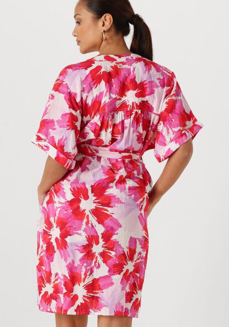 Mehrfarbige/Bunte POM AMSTERDAM Minikleid DRESS BUBBLE BLOOM LAVENDER - large