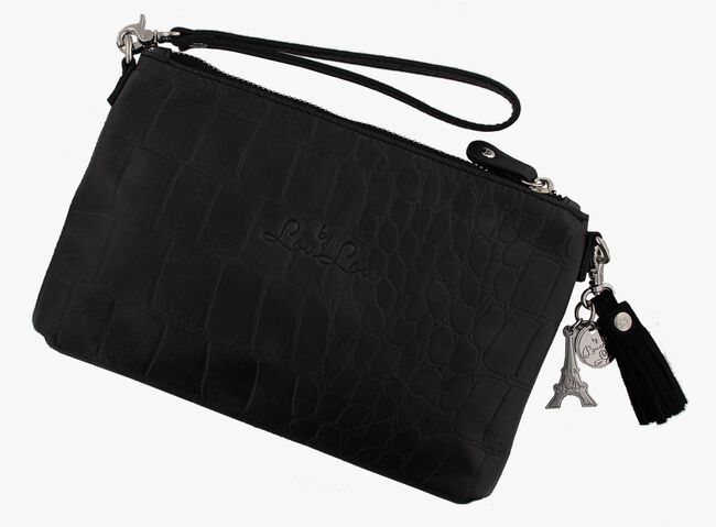 Schwarze BY LOULOU Clutch 01POUCH04S - large