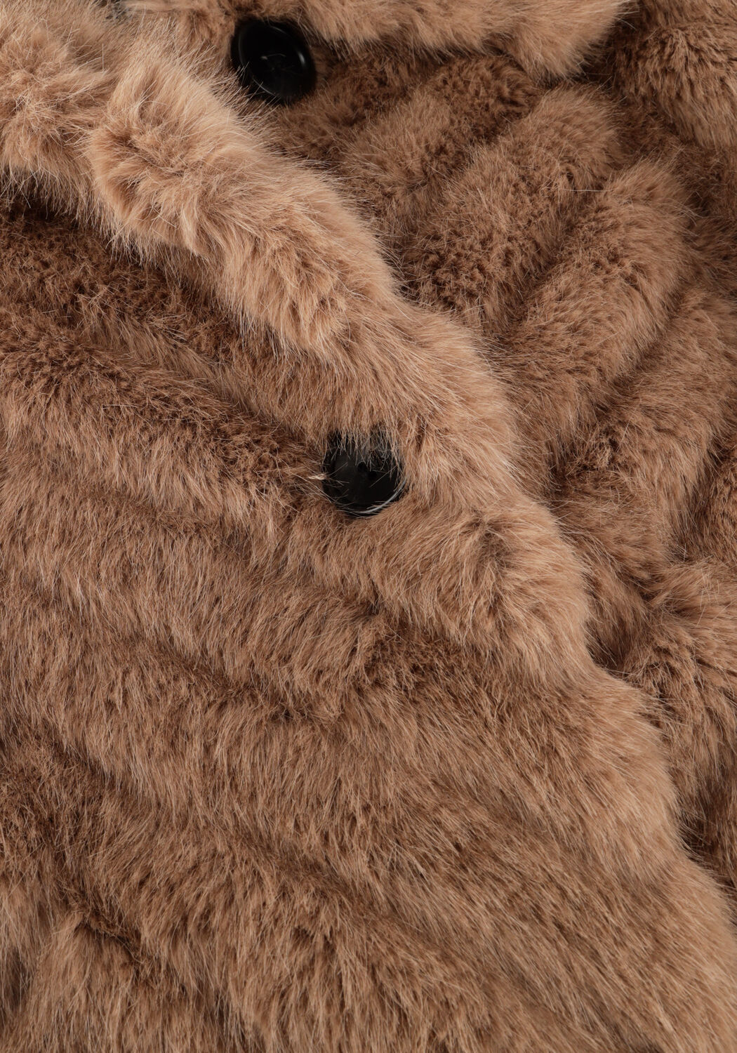 Braune STUDIO AR Fake-Fur-Jack SCARLET - large