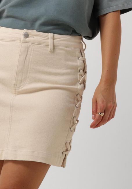 Ecru CATWALK JUNKIE Minirock LACED SKIRT - large