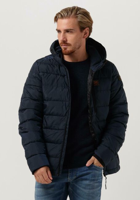 Blaue PME LEGEND Wattierte Jack SHORT JACKET SKYCONTROL ICON 2.0 - large
