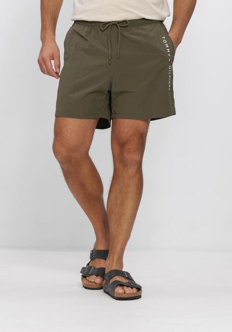 Gr&uuml;ne TOMMY HILFIGER UNDERWEAR Badehosen MEDIUM DRAWSTRING ZIP POCKET - large