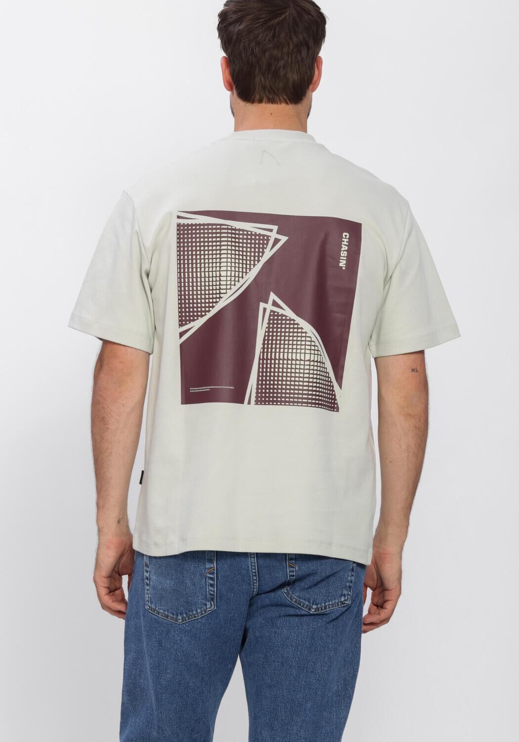 Hellgrau CHASIN T-shirt 52110080_IDO TEE - large