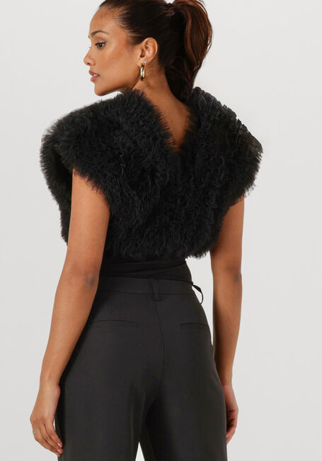 Schwarze HAUTE L'AMITIÉ Top NEW FUNKY BODYSUIT - large