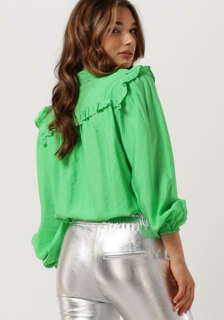 Grüne CO'COUTURE Blusen CALLUM FRILL SHOULDER SHIRT - large